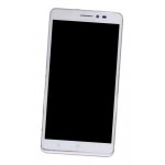 Lcd Frame Middle Chassis For Lenovo Golden Warrior Note 8 White By - Maxbhi Com