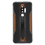 Back Panel Cover For Blackview Bv6300 Pro Orange - Maxbhi Com