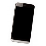Lcd Frame Middle Chassis For Micromax Canvas L A108 Black By - Maxbhi Com