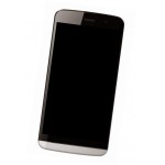 Lcd Frame Middle Chassis For Micromax Canvas L A108 White By - Maxbhi Com