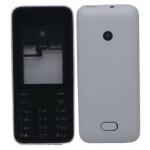 Full Body Housing For Nokia 208 Dual Sim White - Maxbhi Com
