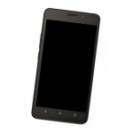 Lcd Frame Middle Chassis For Huawei Ascend Y635 Black By - Maxbhi Com