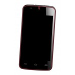 Lcd Frame Middle Chassis For Philips W536 Grey By - Maxbhi Com