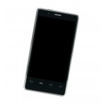 Lcd Frame Middle Chassis For Xolo X900 Black By - Maxbhi Com