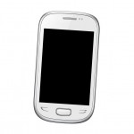 Home Button Complete For Samsung Rex 90 S5292 Brown By - Maxbhi Com