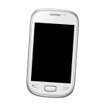 Home Button Complete For Samsung Rex 90 S5292 White By - Maxbhi Com