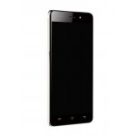 Lcd Frame Middle Chassis For Lava Iris 860 Black By - Maxbhi Com