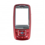 Full Body Housing For Samsung D600e Red - Maxbhi Com