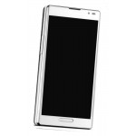 Lcd Frame Middle Chassis For Lg Optimus L9 P769 White By - Maxbhi Com