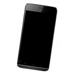Lcd Frame Middle Chassis For Wiko Slide Black By - Maxbhi Com