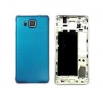 Full Body Housing For Samsung Galaxy Alpha S801 Blue - Maxbhi Com