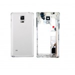 Full Body Housing For Samsung Galaxy Note 4 Duos Smn9100 White - Maxbhi Com