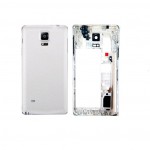 Full Body Housing For Samsung Galaxy Note 4 Duos White - Maxbhi Com