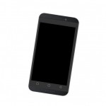 Lcd Frame Middle Chassis For Hsl Q2 Black By - Maxbhi Com