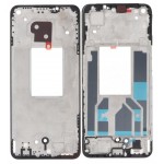 Lcd Frame Middle Chassis For Oppo Reno 8 5g Black By - Maxbhi Com