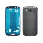 Full Body Housing For Samsung I9300i Galaxy S3 Neo Grey - Maxbhi Com