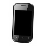 Lcd Frame Middle Chassis For Intex Cloud X3 Black By - Maxbhi Com