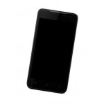 Lcd Frame Middle Chassis For Micromax Canvas Duet Ae90 Black By - Maxbhi Com