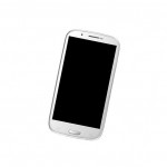 Lcd Frame Middle Chassis For Cubit Elite White By - Maxbhi Com