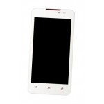 Lcd Frame Middle Chassis For Hsl Yuva Y400 White By - Maxbhi Com