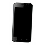 Lcd Frame Middle Chassis For Intex Aqua Q1 Plus Blue By - Maxbhi Com