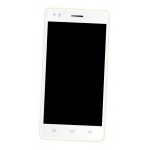 Lcd Frame Middle Chassis For Intex Aqua Speed Hd Silver By - Maxbhi Com