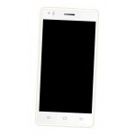 Lcd Frame Middle Chassis For Intex Aqua Speed Hd Silver By - Maxbhi Com