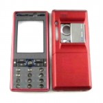 Full Body Housing For Sony Ericsson K810i Red - Maxbhi.com