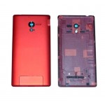 Full Body Housing For Sony Xperia Zl C6502 Red - Maxbhi.com