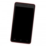 LCD Frame Middle Chassis for Micromax Canvas Fun A76 Red
