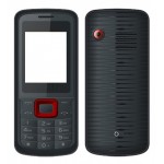 Full Body Housing For Unnecto Eco Black Red - Maxbhi Com