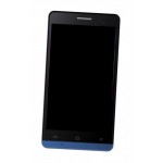 Lcd Frame Middle Chassis For Karbonn A60 Black By - Maxbhi Com