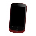 Lcd Frame Middle Chassis For Alcatel Ot990 One Touch Red By - Maxbhi Com