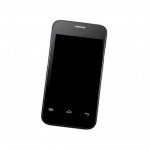 Lcd Frame Middle Chassis For Micromax A56 Black By - Maxbhi Com