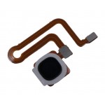 Fingerprint Sensor Flex Cable For Vivo Y15 2019 Black By - Maxbhi Com