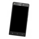 Lcd Frame Middle Chassis For Xolo Play 8x1020 Black By - Maxbhi Com