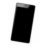 Lcd Frame Middle Chassis For Hitech Amaze S5 4g Black By - Maxbhi Com