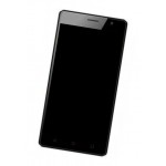 Lcd Frame Middle Chassis For Hitech Amaze S5 4g White By - Maxbhi Com