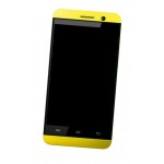 Lcd Frame Middle Chassis For Celkon A40 Black By - Maxbhi Com