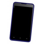 Lcd Frame Middle Chassis For Micromax Canvas Viva A72 Black By - Maxbhi Com