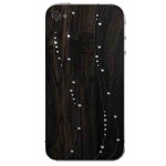 Full Body Housing for Gresso Mobile iPhone 4 for Lady Golden Black