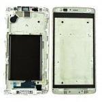 Lcd Frame Middle Chassis For Lg D722k Gold By - Maxbhi Com