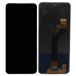 LCD with Touch Screen for Infinix Smart 6 Plus India Black