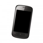 Lcd Frame Middle Chassis For Celkon A75 Black By - Maxbhi Com