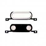 Home Button Outer For Samsung Galaxy Tab4 10 1 Wifi White By - Maxbhi Com
