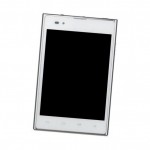 Lcd Frame Middle Chassis For Lg Intuition Vs950 White By - Maxbhi Com