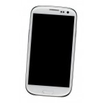 Lcd Frame Middle Chassis For Samsung I9303 Galaxy Sl Black By - Maxbhi Com