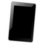 Lcd Frame Middle Chassis For Micromax Canvas Tab P650e Black By - Maxbhi Com