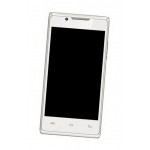 Lcd Frame Middle Chassis For Lava Flair P1i White By - Maxbhi Com