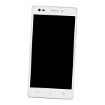 Lcd Frame Middle Chassis For Lava V2 3gb White By - Maxbhi Com